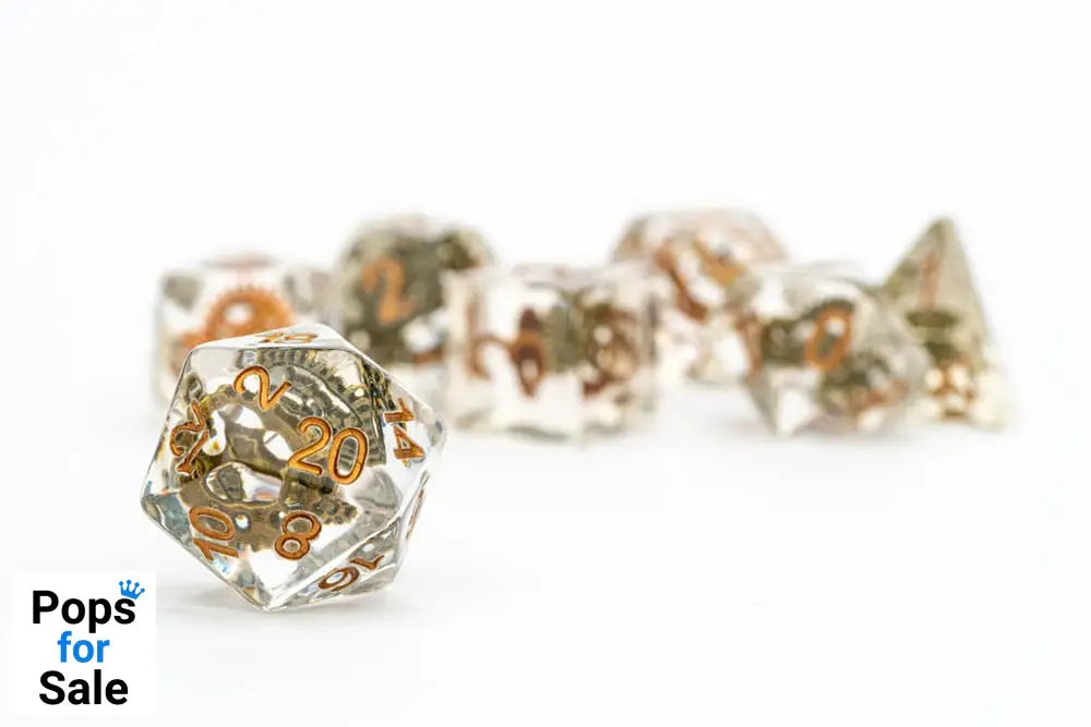 FanRoll  Dice Set Gear (7)