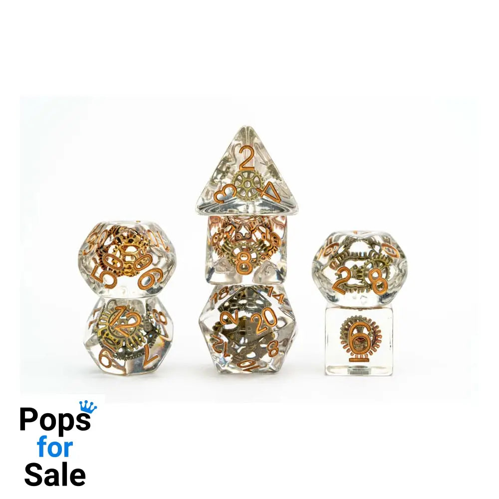 FanRoll  Dice Set Gear (7)