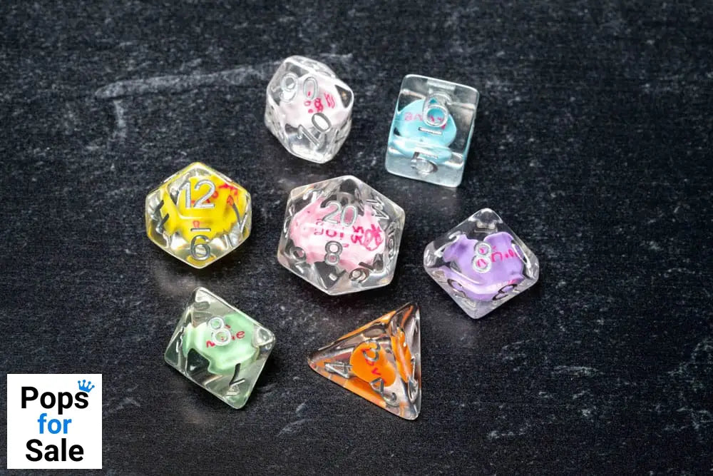FanRoll  Dice Set Love (7)