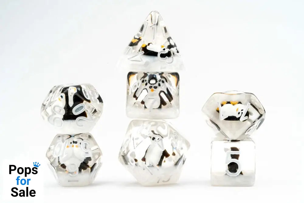 FanRoll Dice Set Penguin (7) Dice