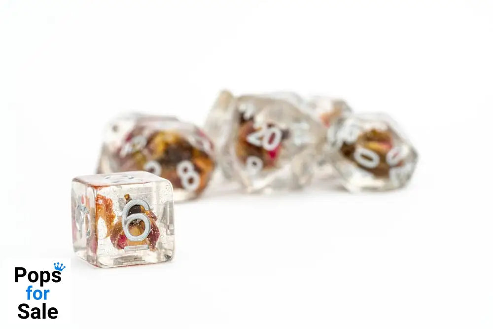 FanRoll Dice Set Rose (7) Dice