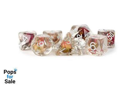FanRoll  Dice Set Rose (7)