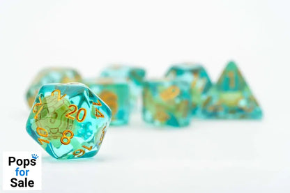 FanRoll Dice Set Turtle (7) Dice