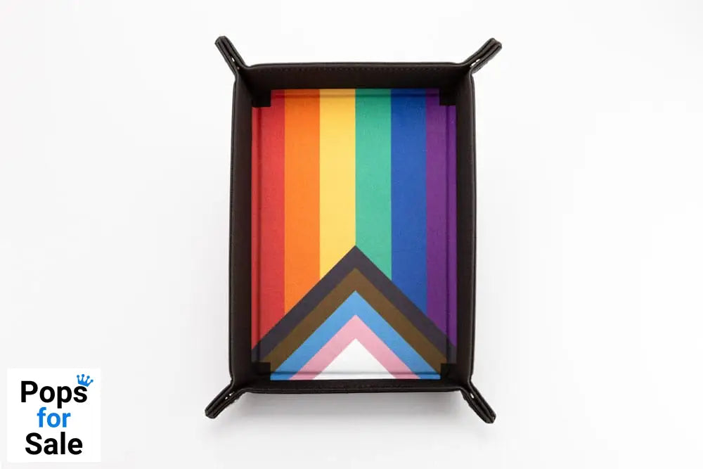FanRoll Folding Dice Tray Pride Rainbow Flag Board games and accessories