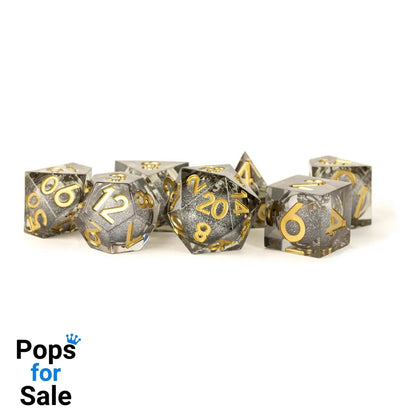 FanRoll Liquid Core Dice Set Vanishing Oil (7)