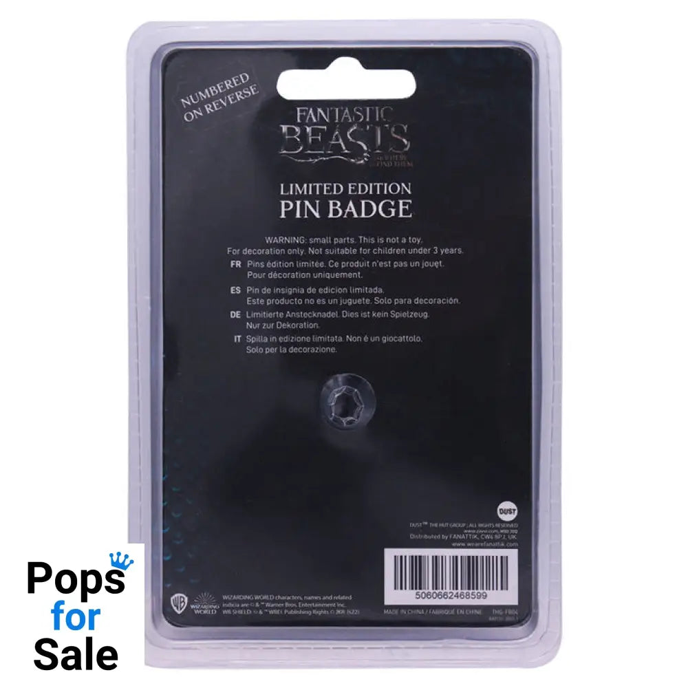 Fantastic Beasts Limited Edition Bowtruckle Pin Badge Pin Badge