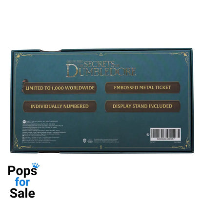 Fantastic Beasts Limited Edition The Great Wizarding Express Limited Edition Train Ticket Ticket