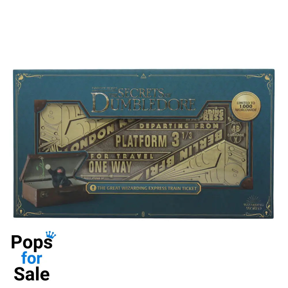 Fantastic Beasts Limited Edition The Great Wizarding Express Limited Edition Train Ticket Ticket