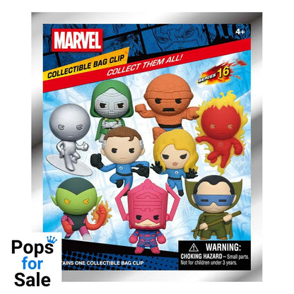 Fantastic Four 3D Foam Bag Clips Display (24)