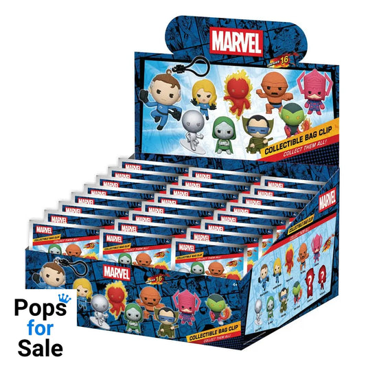 Fantastic Four 3D Foam Bag Clips Display (24)