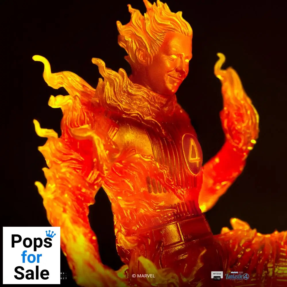 Fantastic Four Art Scale Statue 1/10 Human Torch 30 cm Statues
