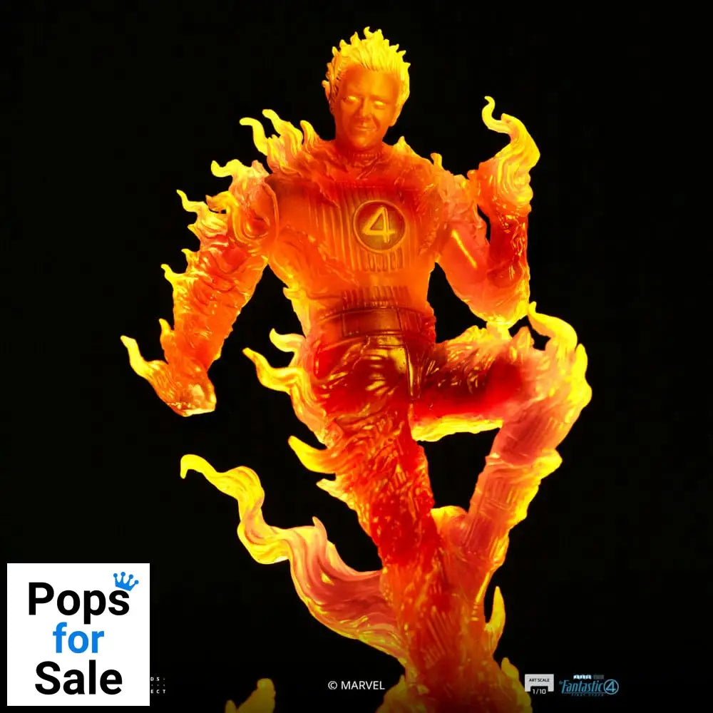 Fantastic Four Art Scale Statue 1/10 Human Torch 30 cm Statues