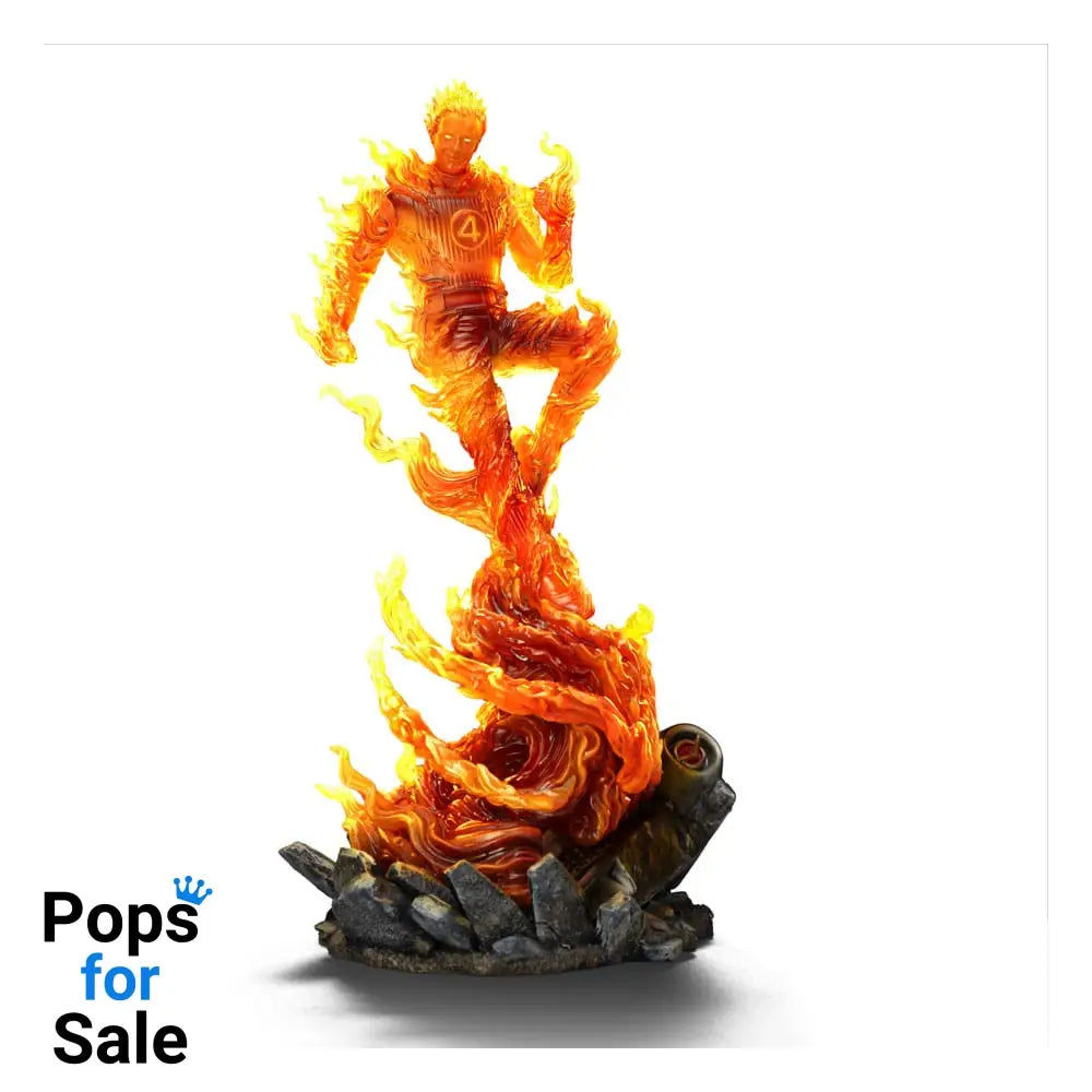 Fantastic Four Art Scale Statue 1/10 Human Torch 30 cm