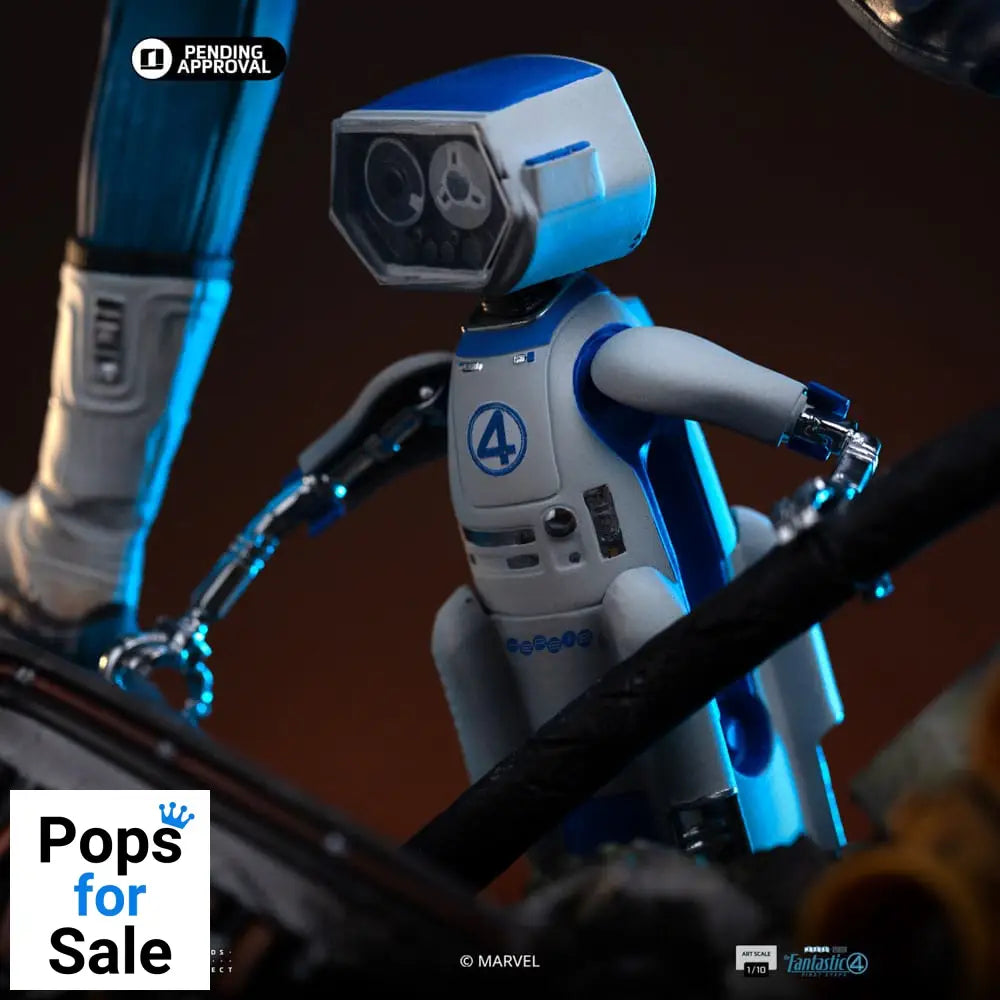 Fantastic Four Art Scale Statue 1/10 Mr. Fantastic and H.E.R.B.I.E 26 cm Statues