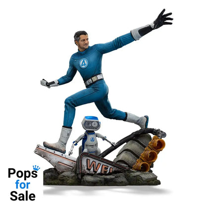 Fantastic Four Art Scale Statue 1/10 Mr. Fantastic and H.E.R.B.I.E 26 cm Statues