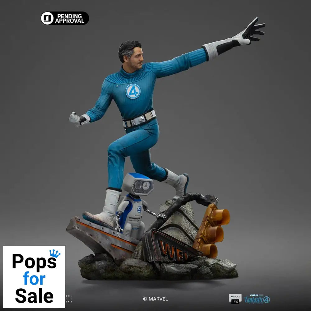 Fantastic Four Art Scale Statue 1/10 Mr. Fantastic and H.E.R.B.I.E 26 cm Statues