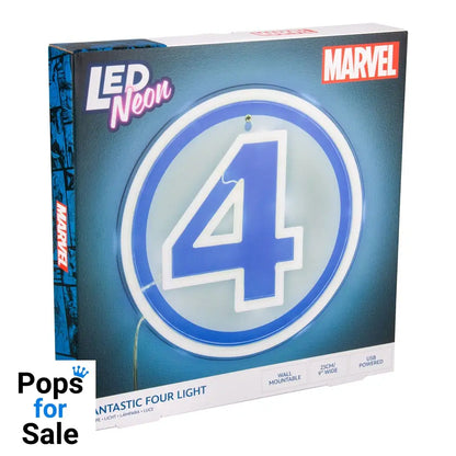 Fantastic Four LED Wall Lamp Light Logo Neon Lamps / Lights