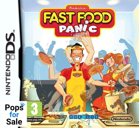 Fast Food Panic for Nintendo DS/3DS - [New]