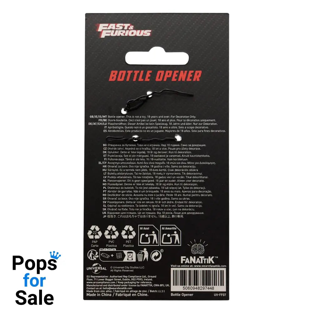 Fast & Furious Bottle Opener Wrench