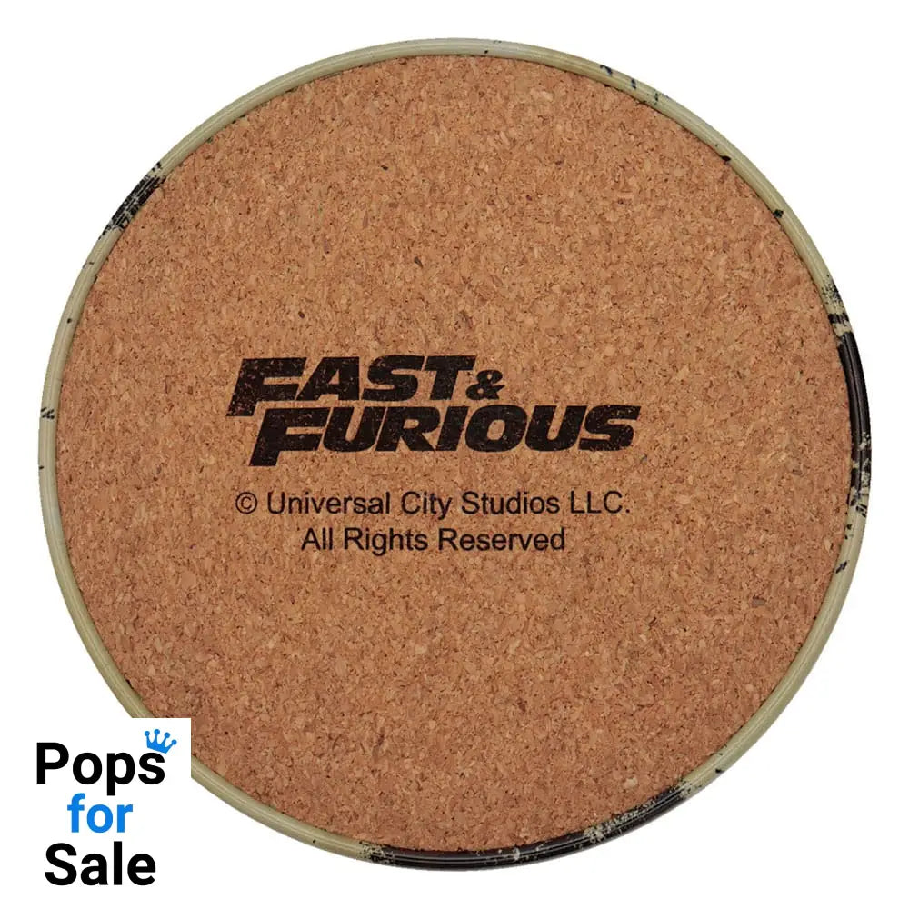 Fast & Furious Coaster 4-Pack Vintage Style