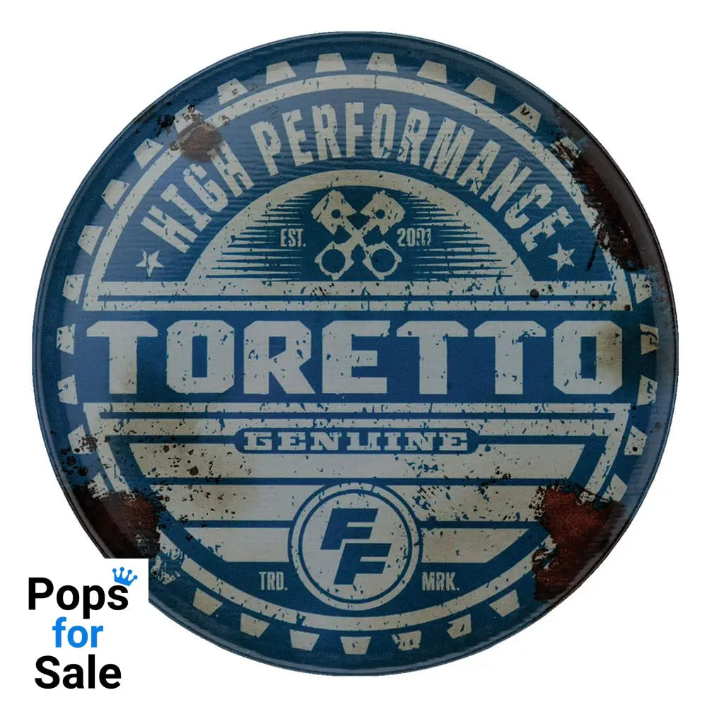 Fast & Furious Coaster 4-Pack Vintage Style Glasses & Coasters