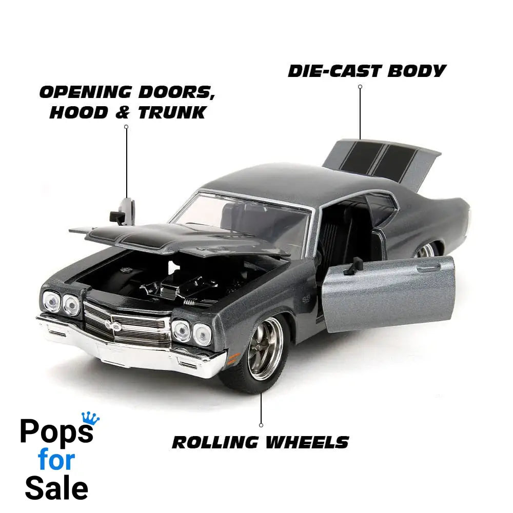 Fast & Furious Diecast Model 1/24 1970 Chevrolet