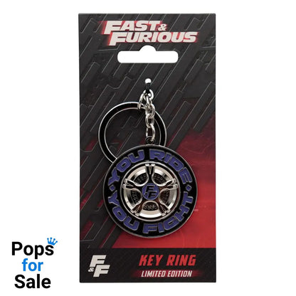Fast & Furious Keychain You Ride You Fight Limited Edition Keyrings