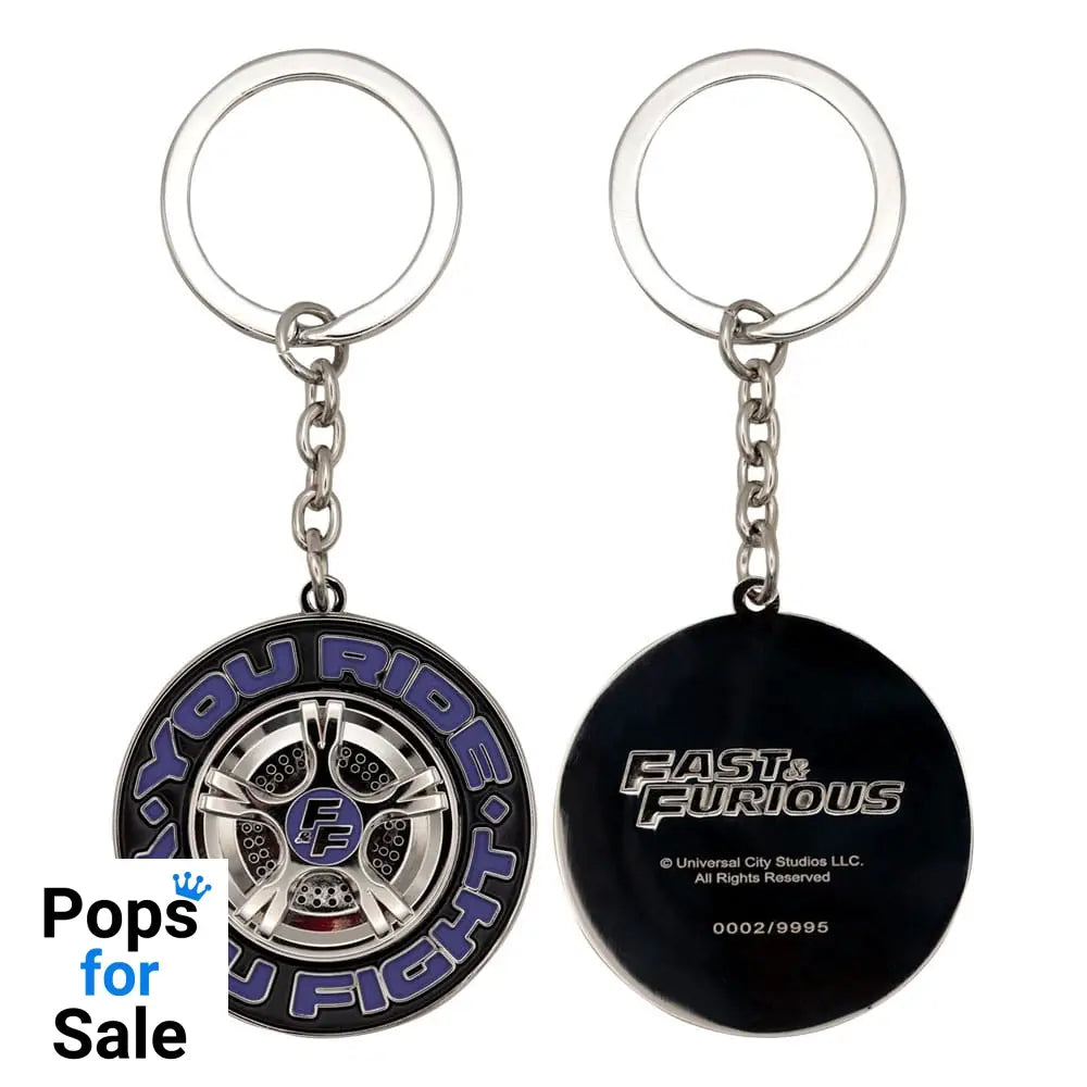 Fast & Furious Keychain You Ride You Fight Limited Edition