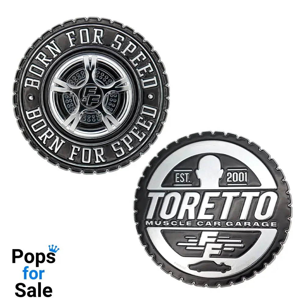 Fast & Furious Medallion Born for Speed