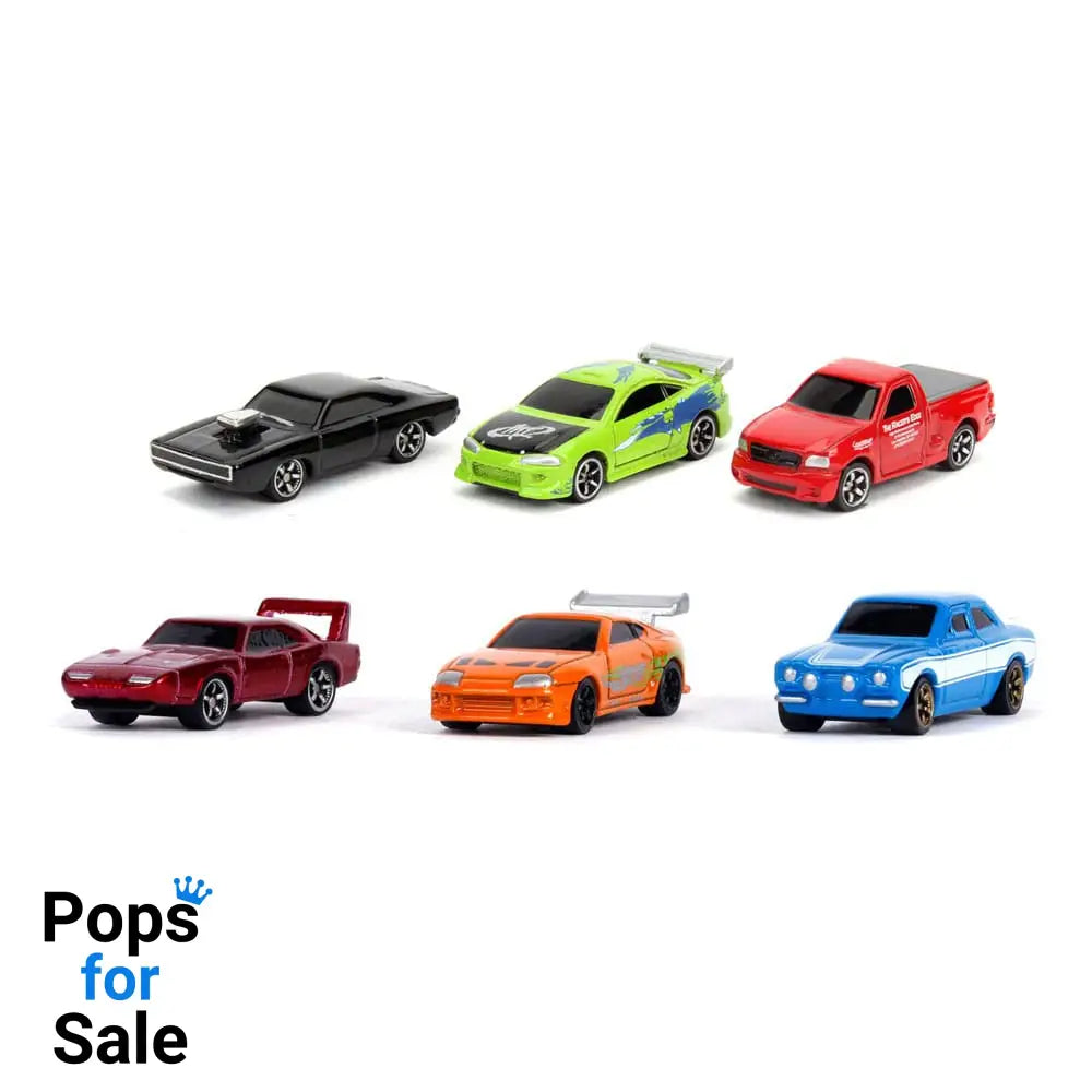 Fast & Furious Nano Hollywood Cars Diecast Mini Cars Display (24) Vehicles