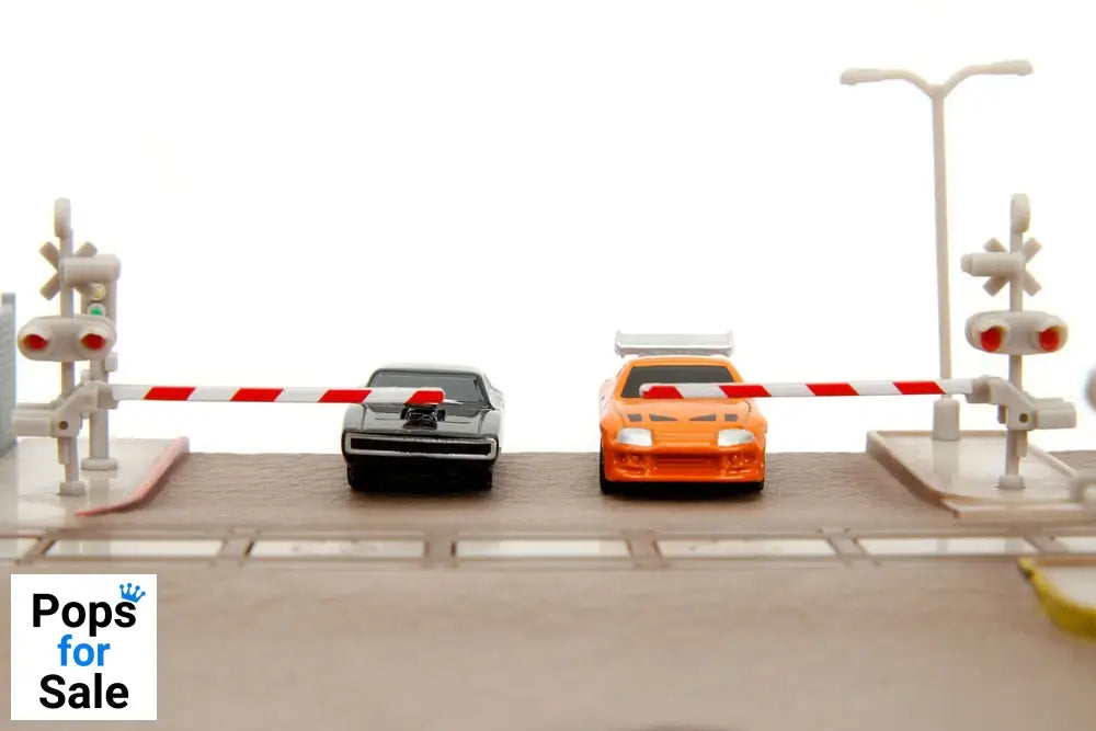Fast & Furious Nano Metalfigs Nano Scene Train Scene