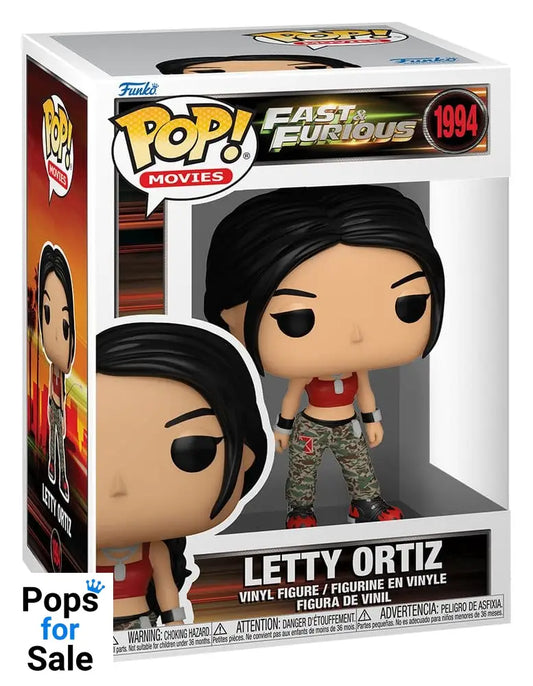 Fast & Furious POP! Movies Vinyl Figure Letty Ortiz 9 cm