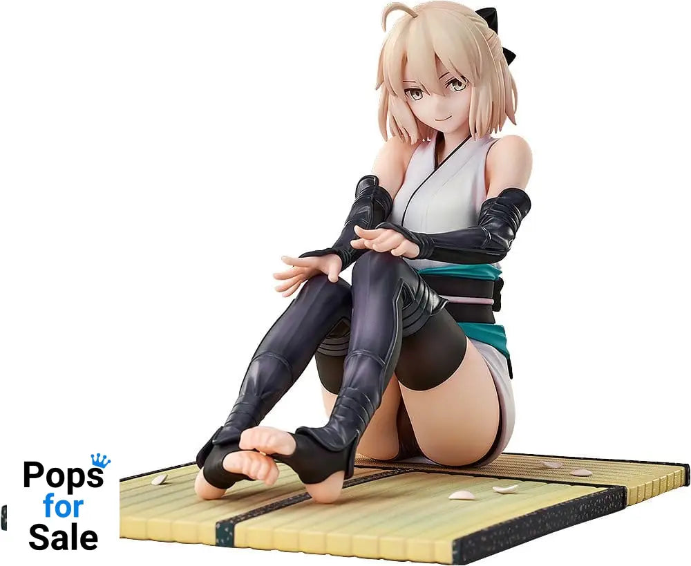 Fate/Grand Order PVC Statue 1/7 Saber Class servant Okita Souji Final Ascension Ver. 14 cm