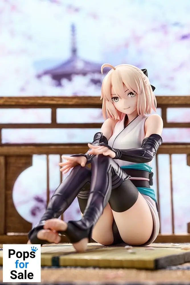 Fate/Grand Order PVC Statue 1/7 Saber Class servant Okita Souji Final Ascension Ver. 14 cm