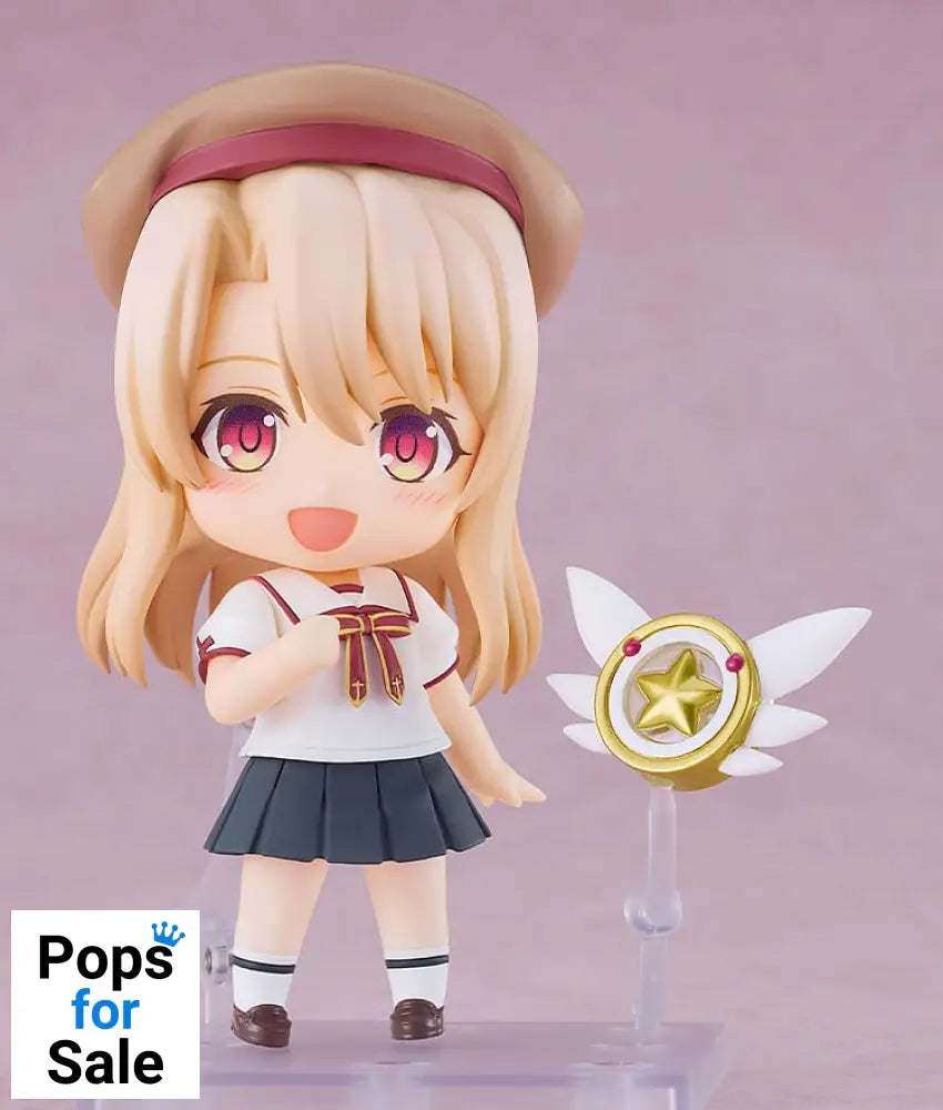 Fate/kaleid liner Prisma Illya Licht Nameless Girl Nendoroid Action Figure Illyasviel von Einzbern: School Uniform Ver. 10 cm