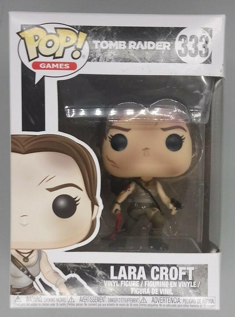 333 Lara Croft - Tomb Raider - Funko POP - Box Damaged