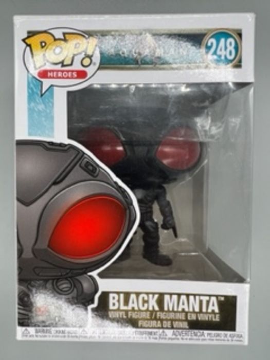 248 Black Manta - DC Aquaman - Box Damaged Funko POP