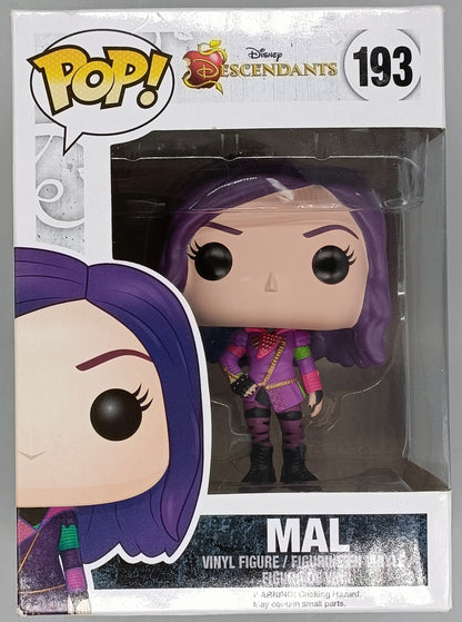 #193 Mal - Disney Descendants - Box Damaged Funko POP