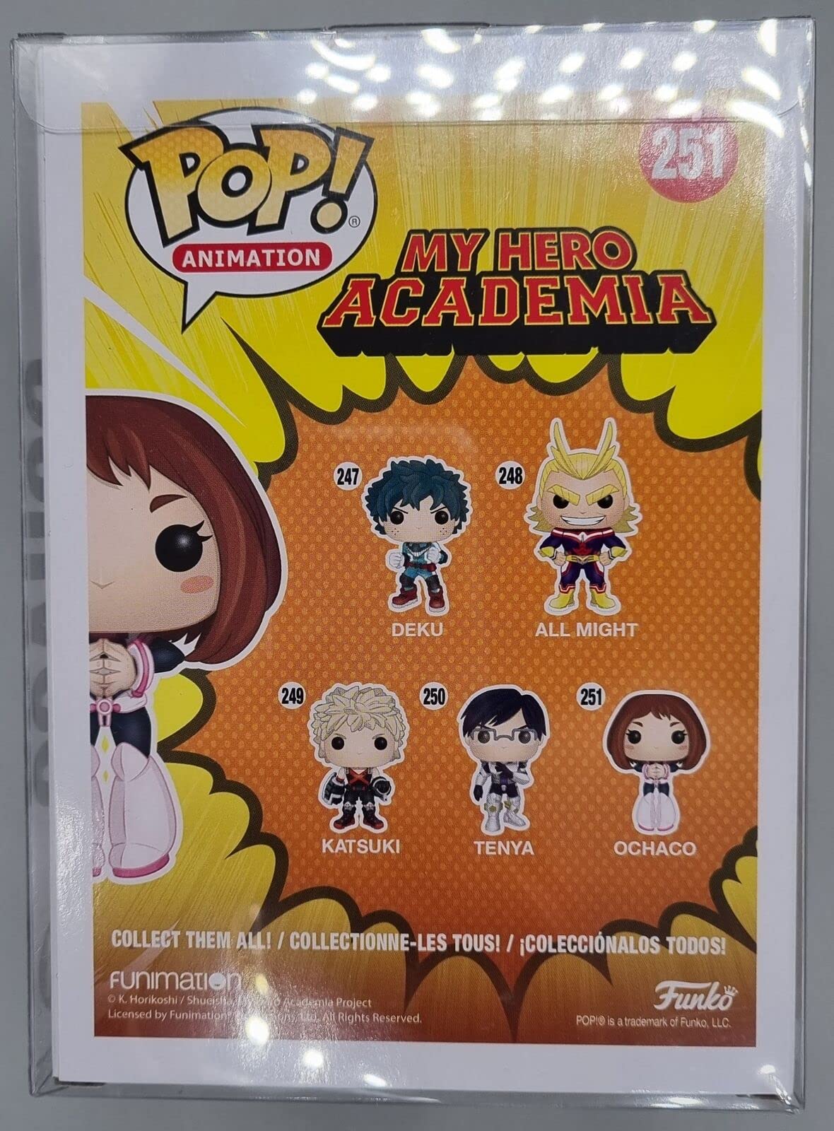 251 Ochaco - My Hero Academia - Funko POP - Box Damaged