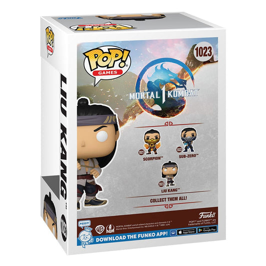 1023 Liu Kang - Mortal Kombat Funko POP Preorder