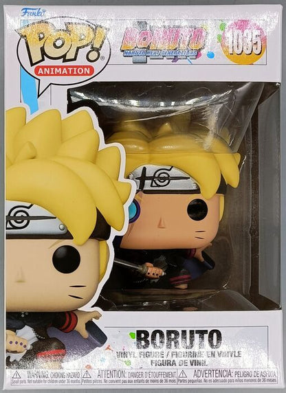 #1035 Boruto (w/ Marks) Boruto Naruto Next Generation Box Damaged Funko POP