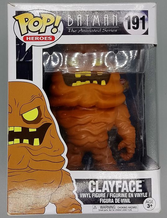 #191 Clayface - DC Batman Animated Series - Box Damaged Funko POP