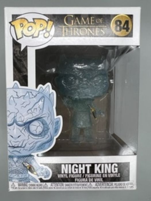 84 Night King (Crystal) - Game of Thrones Funko POP - Box Damaged