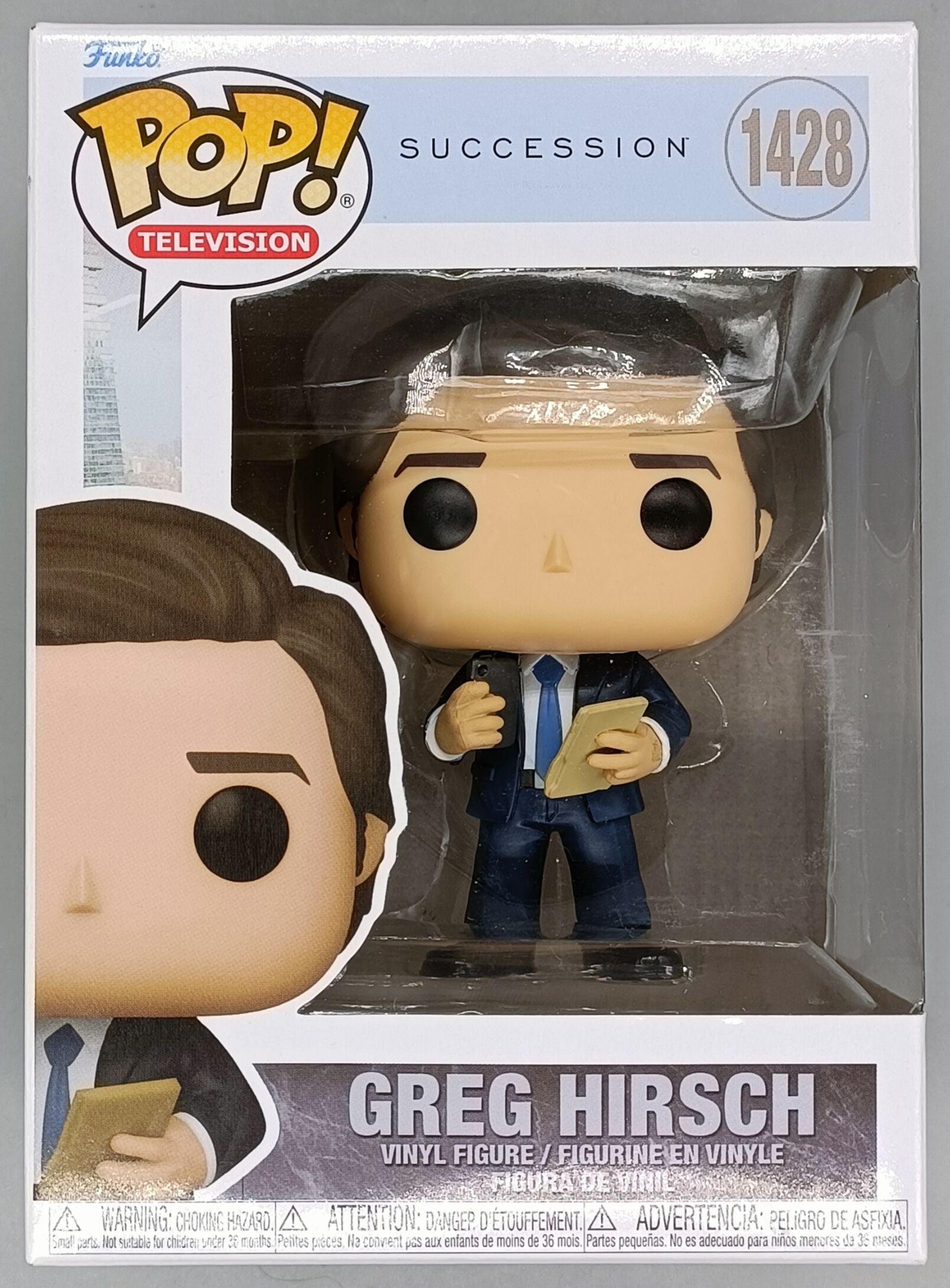 1428 Greg Hirsch - Succession Funko POP - Brand New