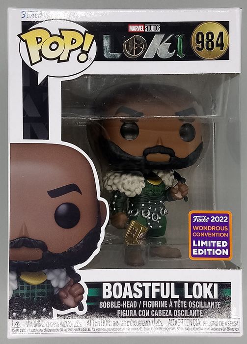 #984 Boastful Loki - Marvel Loki - 2022 Con Funko POP