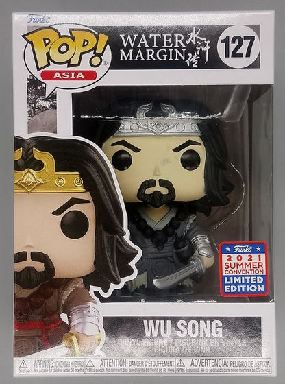 #127 Wu Song - Asia - Water Margin 2021 Con - Box Damaged Funko POP