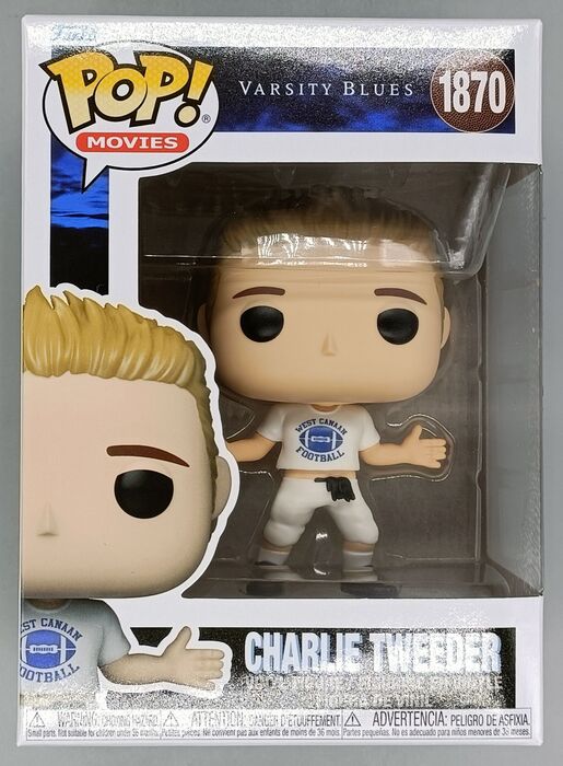 1870 Charlie Tweeder - Varsity Blues Funko POP - Brand New