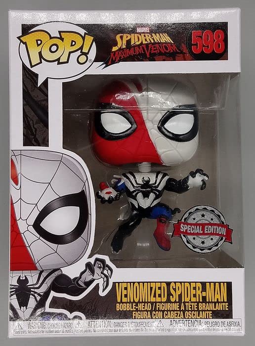 598 Venomized Spider-Man - Marvel Maximum Venom Funko POP