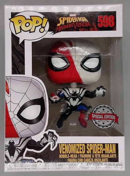 598 Venomized Spider-Man - Marvel Maximum Venom Funko POP