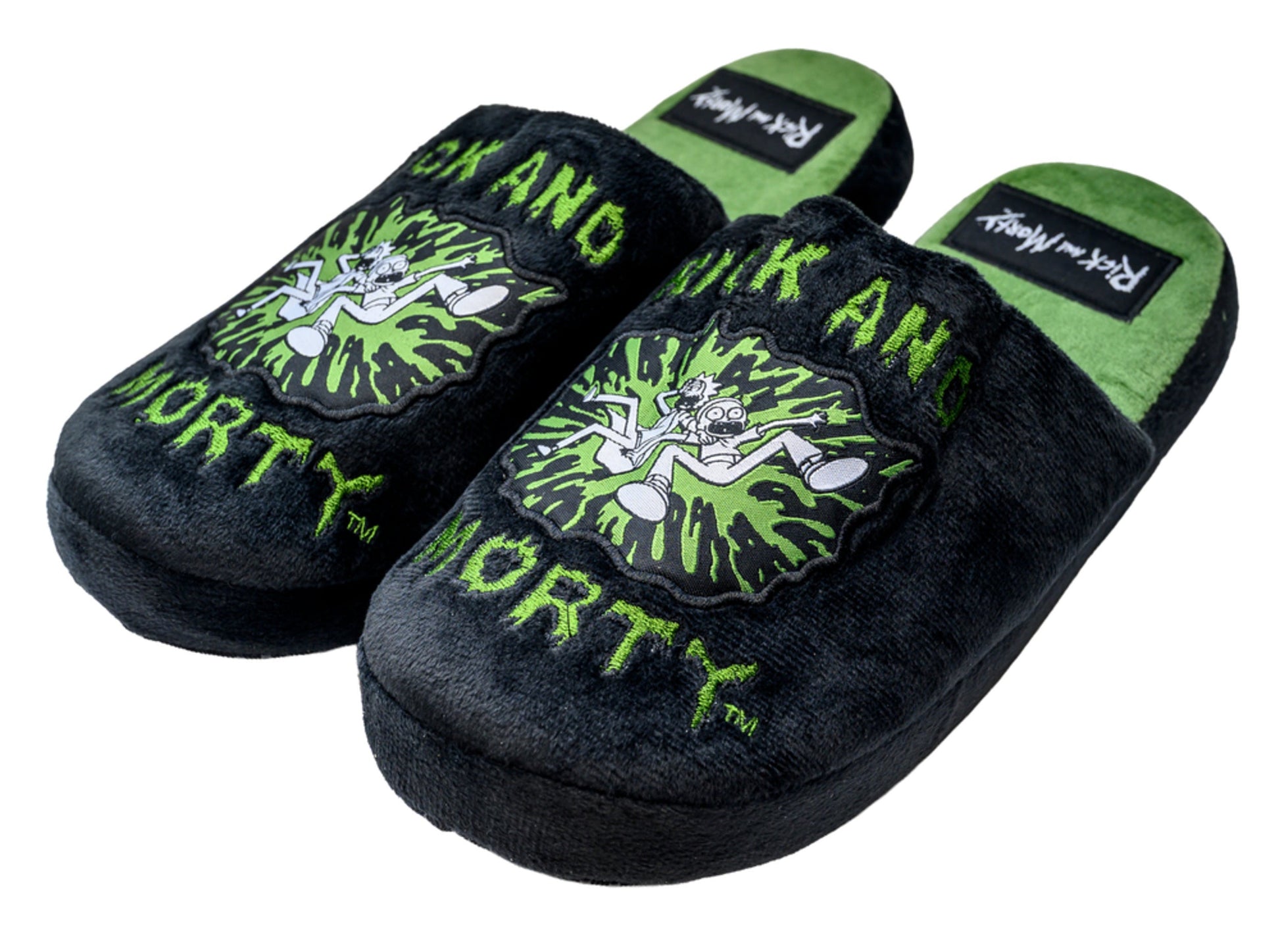 Rick and Morty: Splat Mens Mule Slippers UK 8-10
